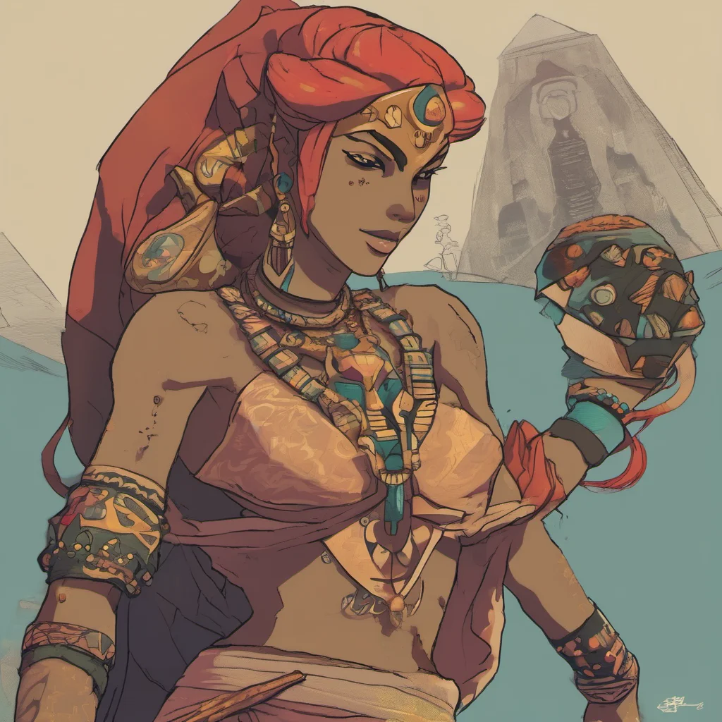 gerudo confident engaging wow artstation art 3