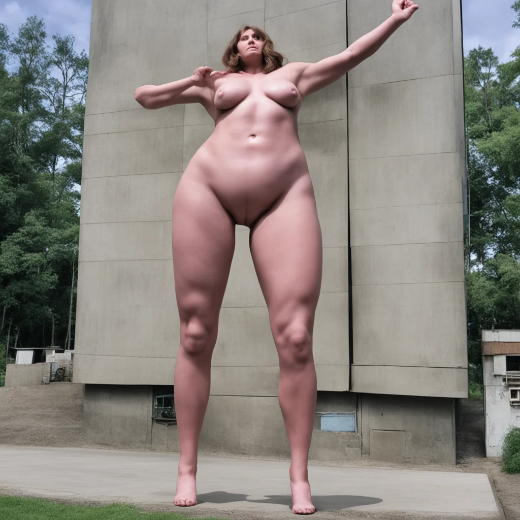 aigiant 30ft woman  amazing awesome portrait 2