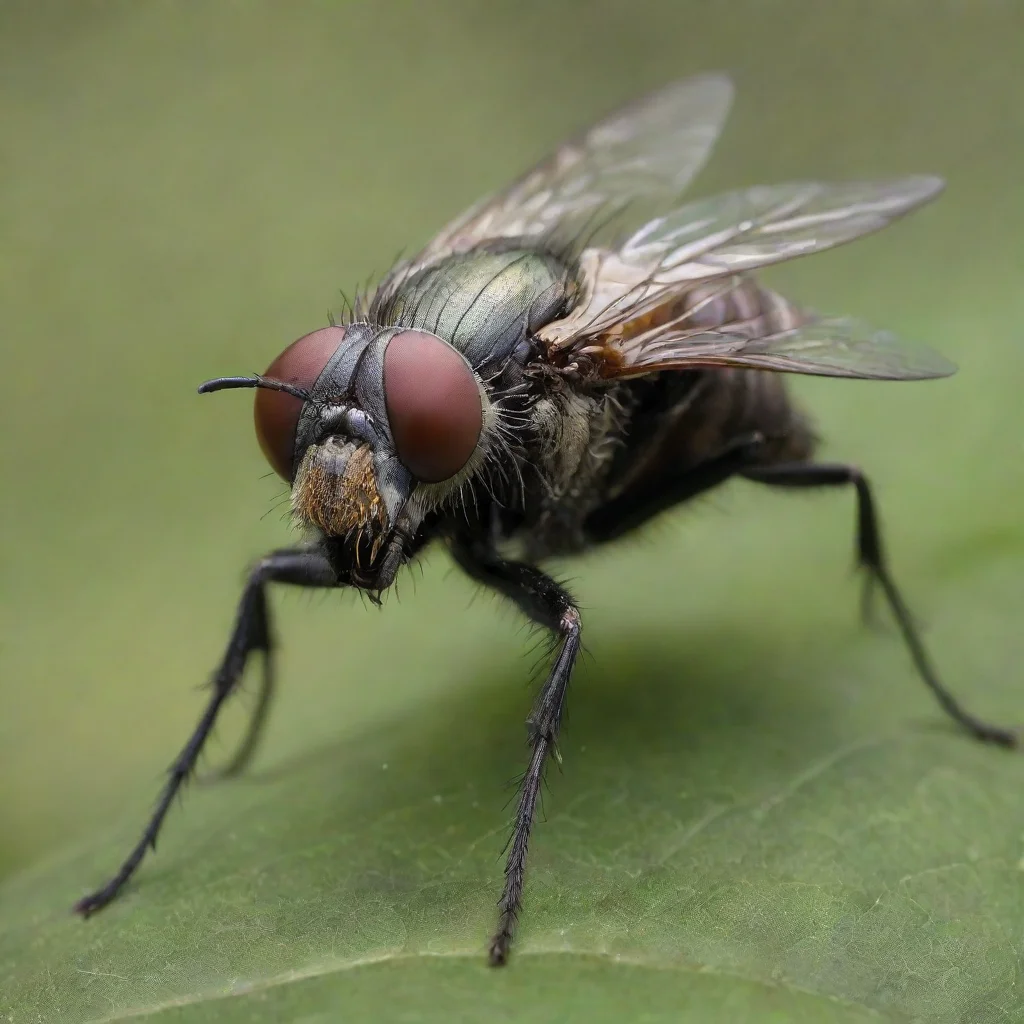 giant furry fly