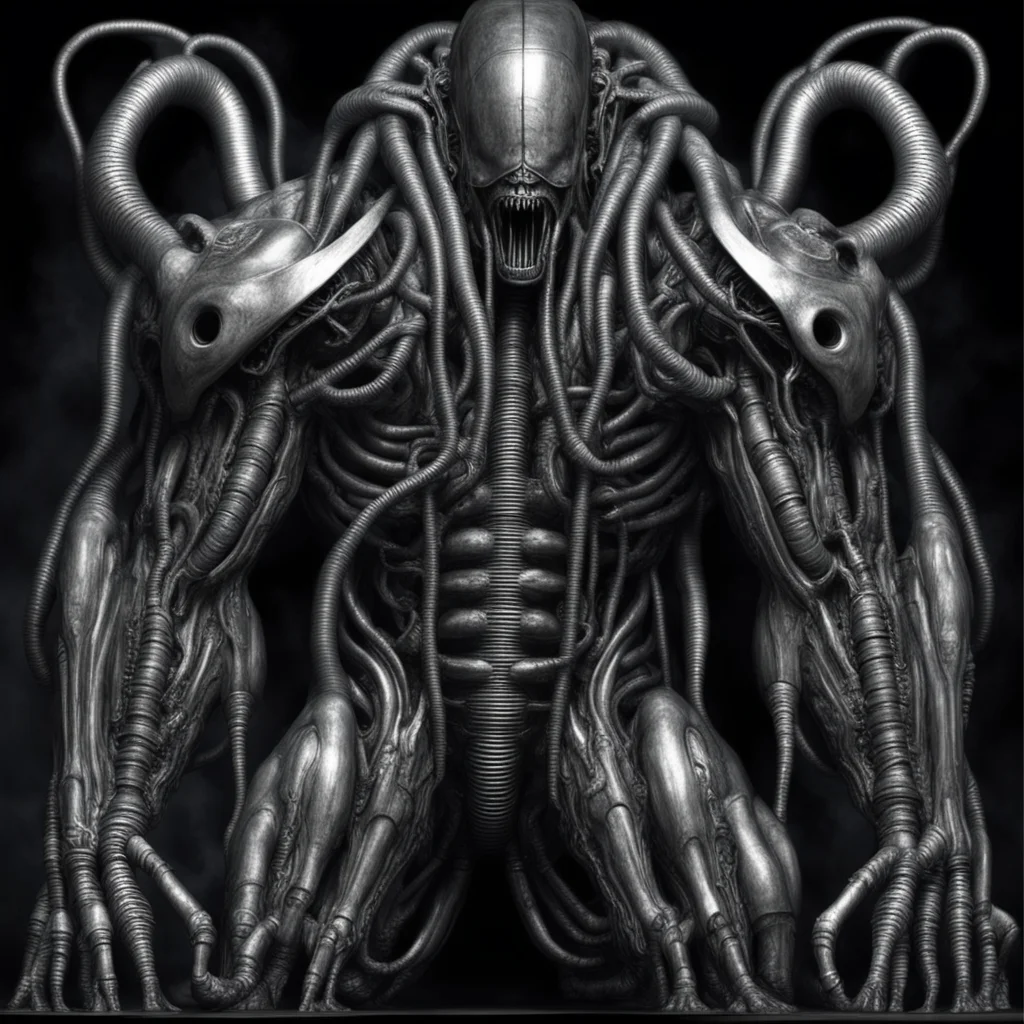 giger juggernaut confident engaging wow artstation art 3