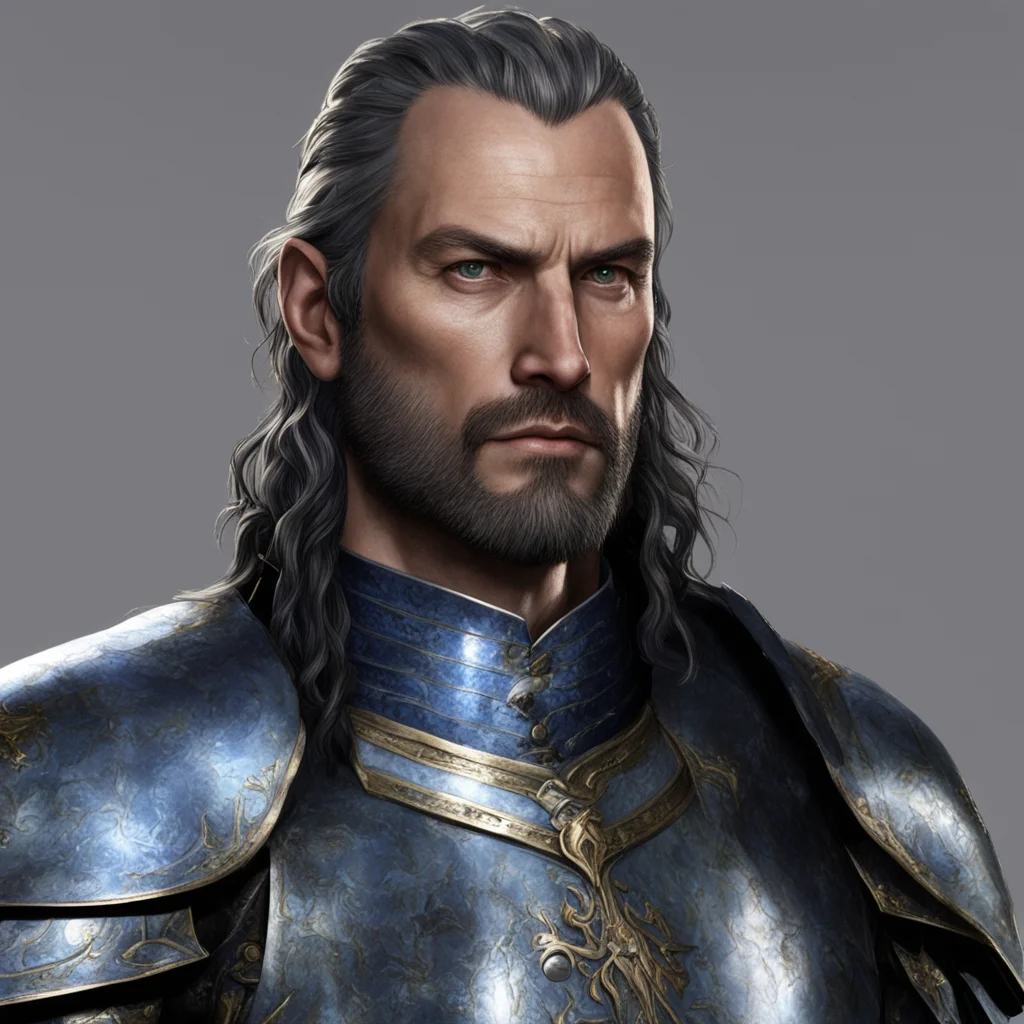 aigil galad  confident engaging wow artstation art 3