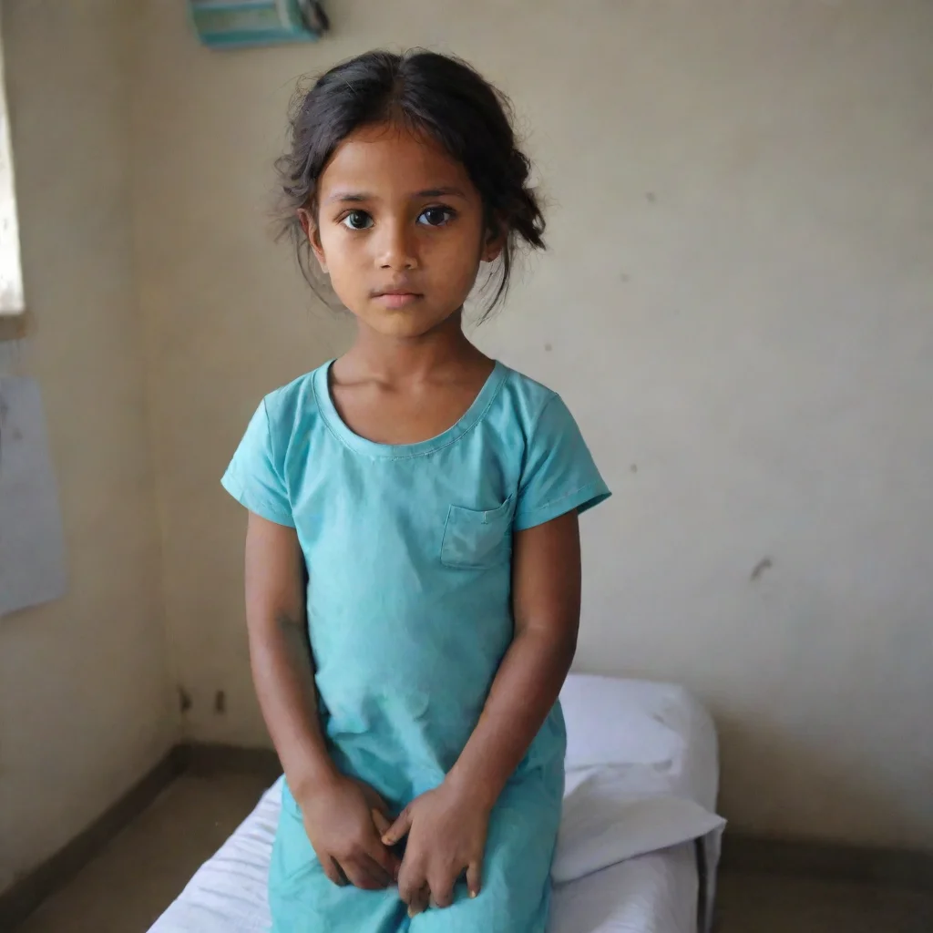 aigirl in a medical room in dipan 
