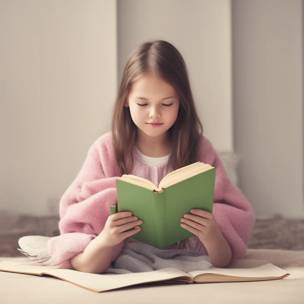 aigirl reading a book good looking trending fantastic 1