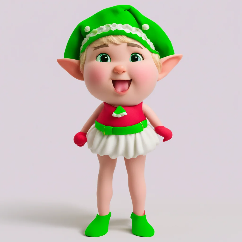 girl wedgie elf