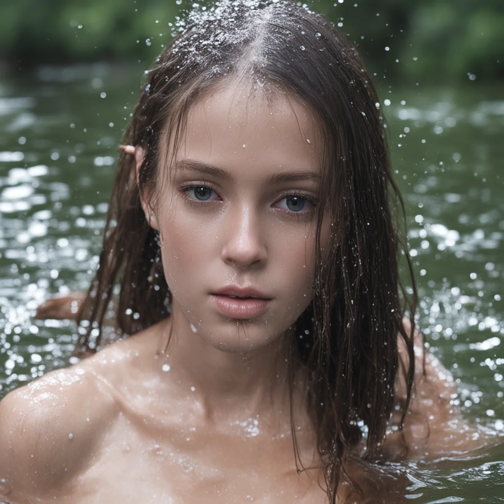 girl wet good looking trending fantastic 1