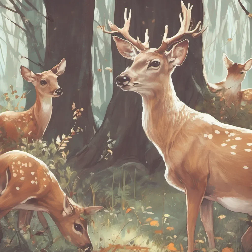 girl who is half deer amazing awesome portrait 2