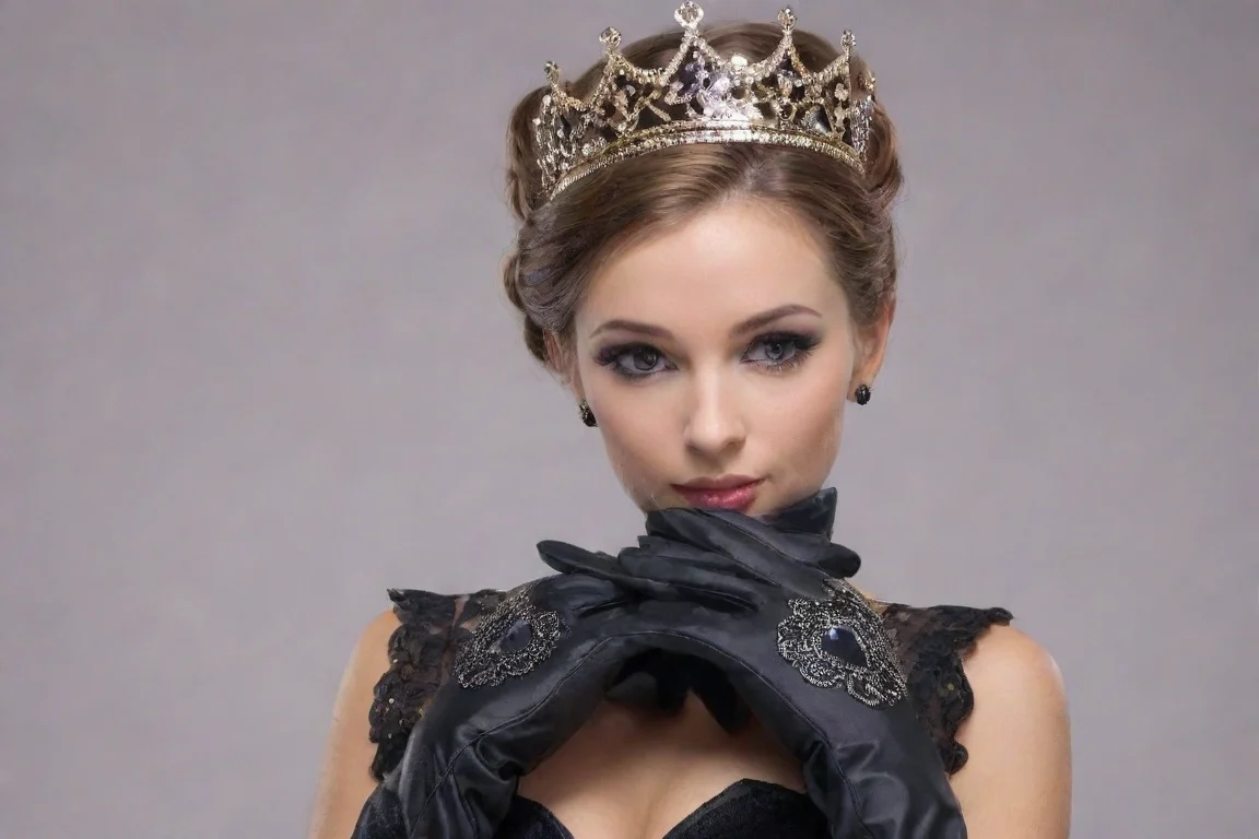 glove black princess landscape