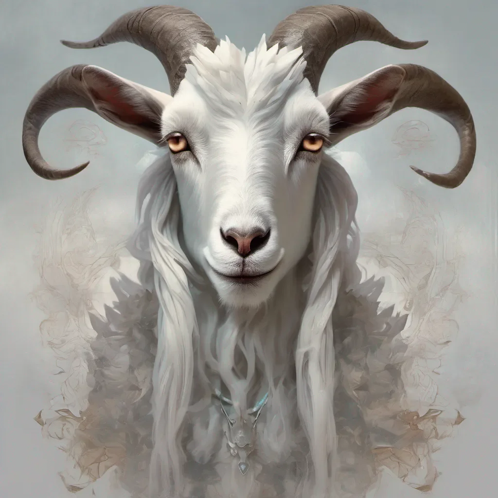 aigoat god masculine goat epic ethereal portrait confident engaging wow artstation art 3