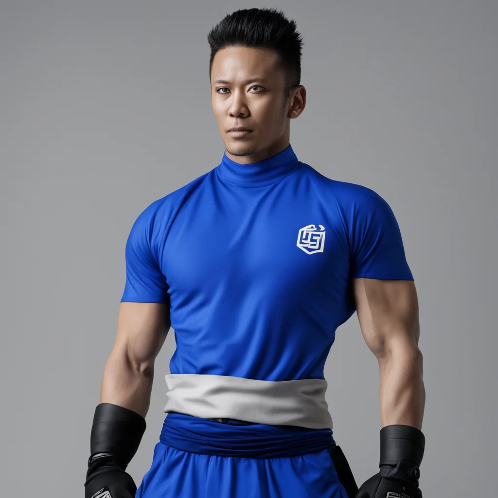 aigojo with blue yes in power  good looking trending fantastic 1