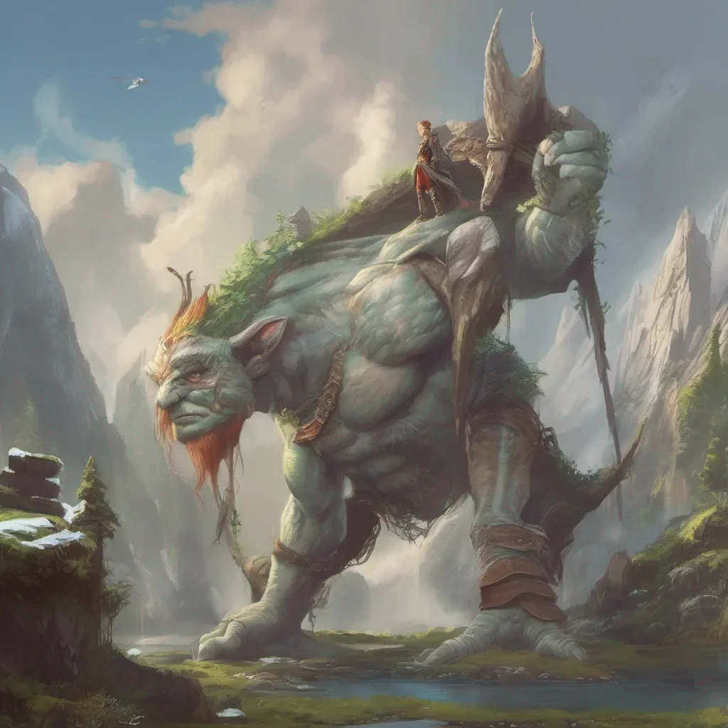 aigood looking elf giant