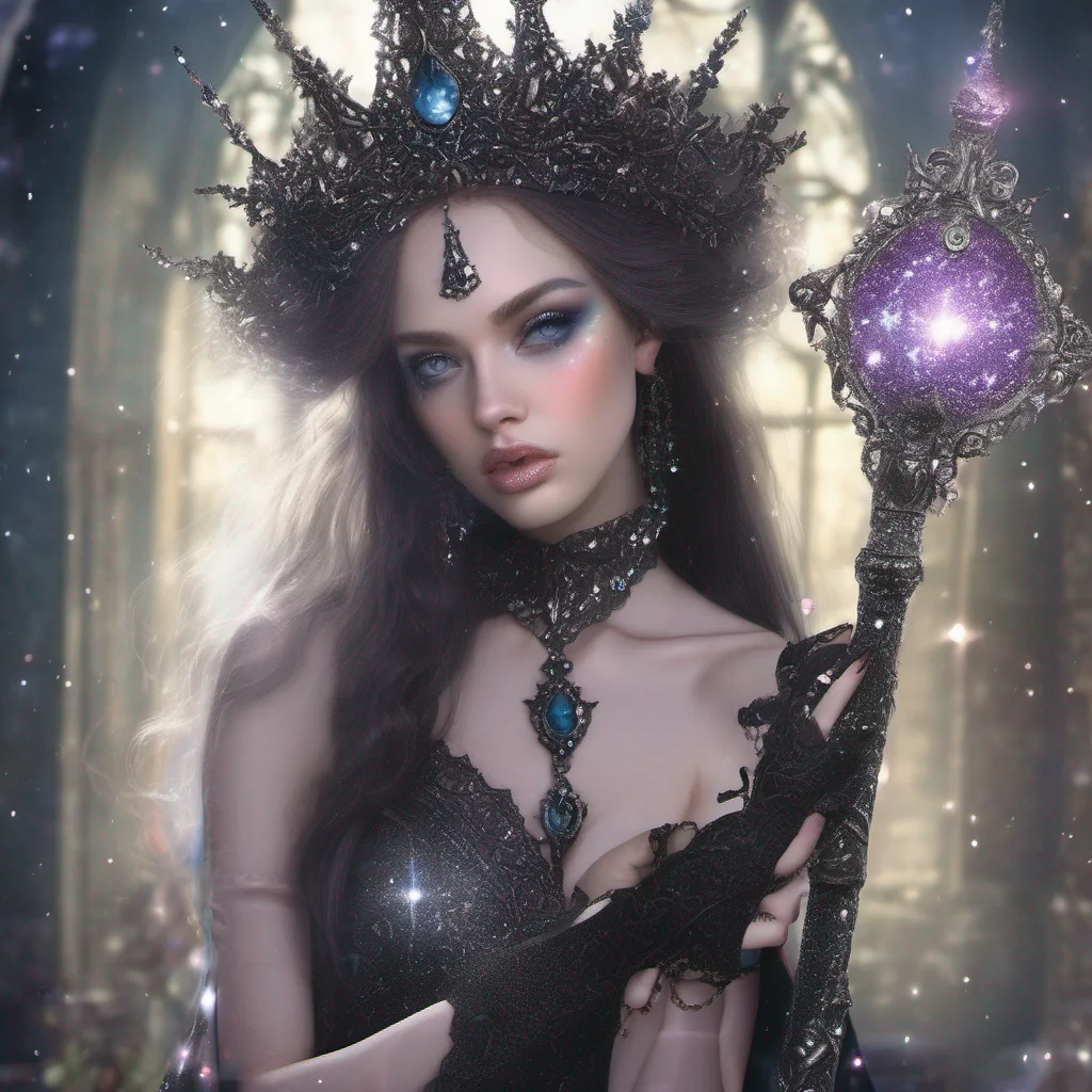 aigoth medieval fantasy art beauty grace magic sparkle staff glitter amazing awesome portrait 2
