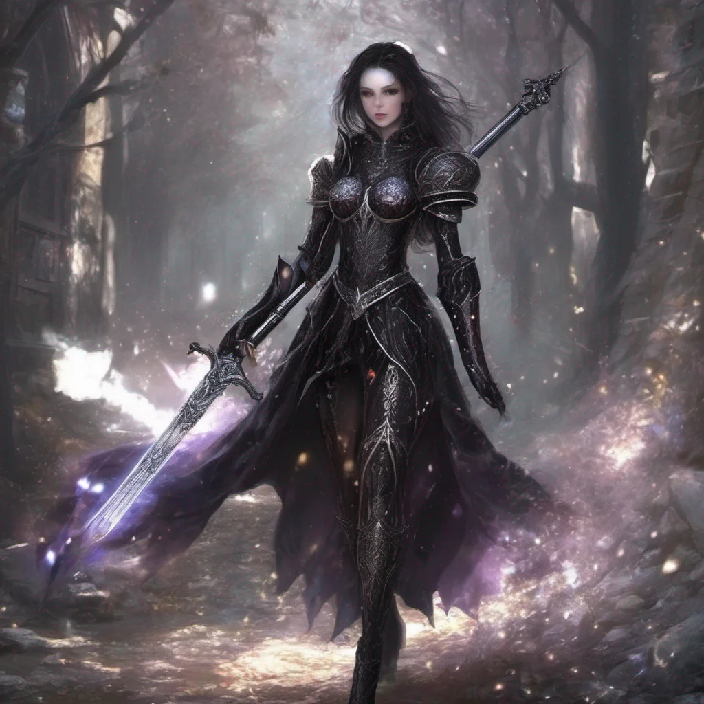 aigoth medieval fantasy art beauty grace magic sparkle staff weapon battle sword armor glitter amazing awesome portrait 2