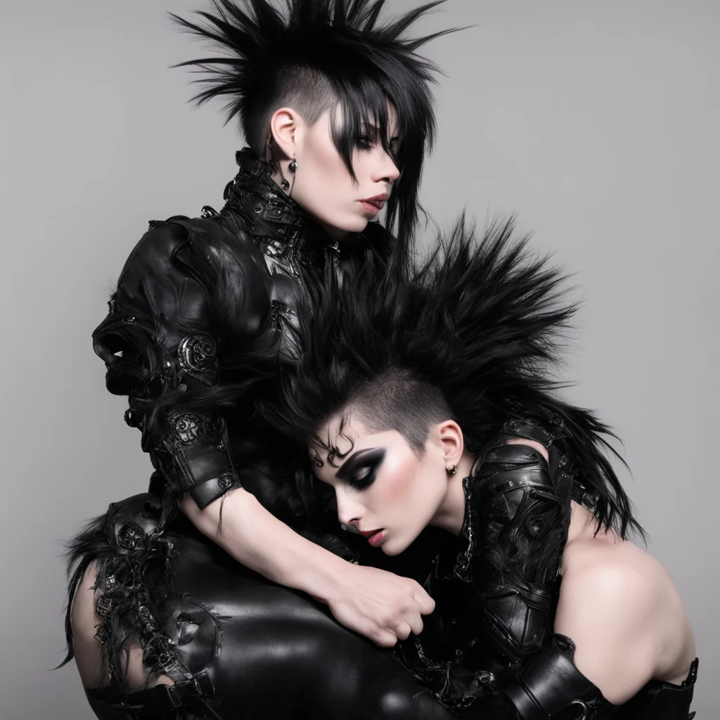 aigoth mohawk girl facesitting her slave boy