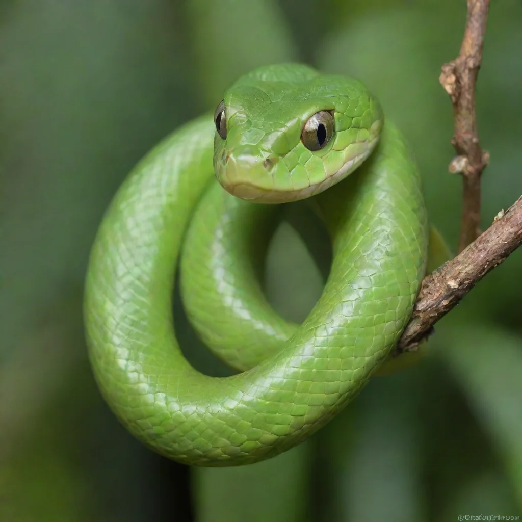aigreen tree snake