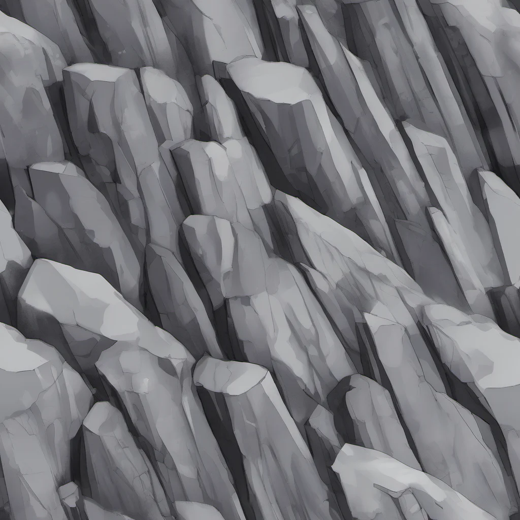 grey stone mountainside
