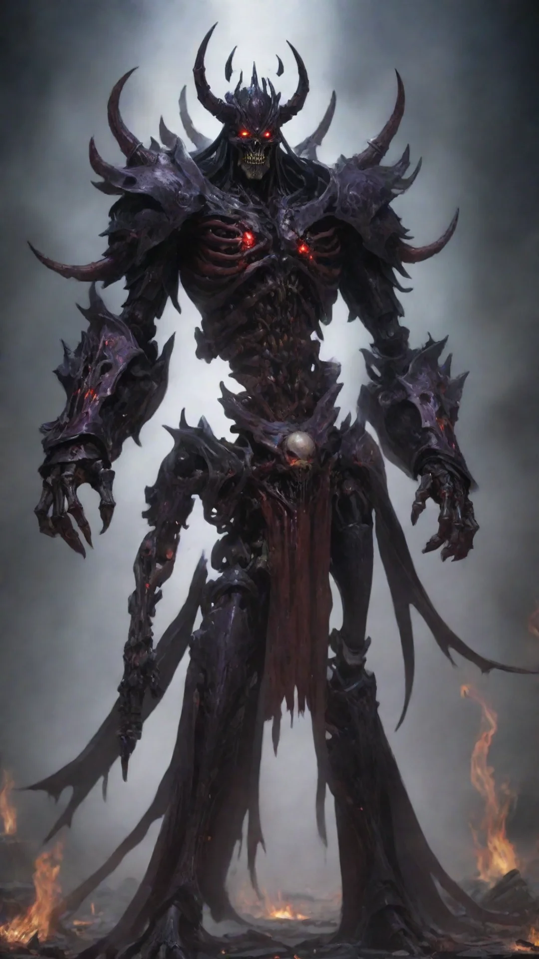 aigrimdark evil ai overlord tall