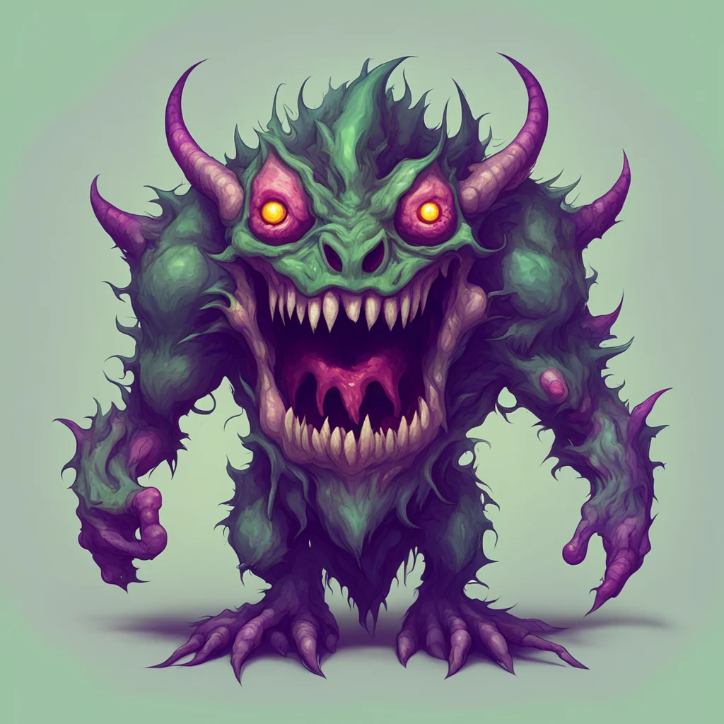 grotesque videogame monster