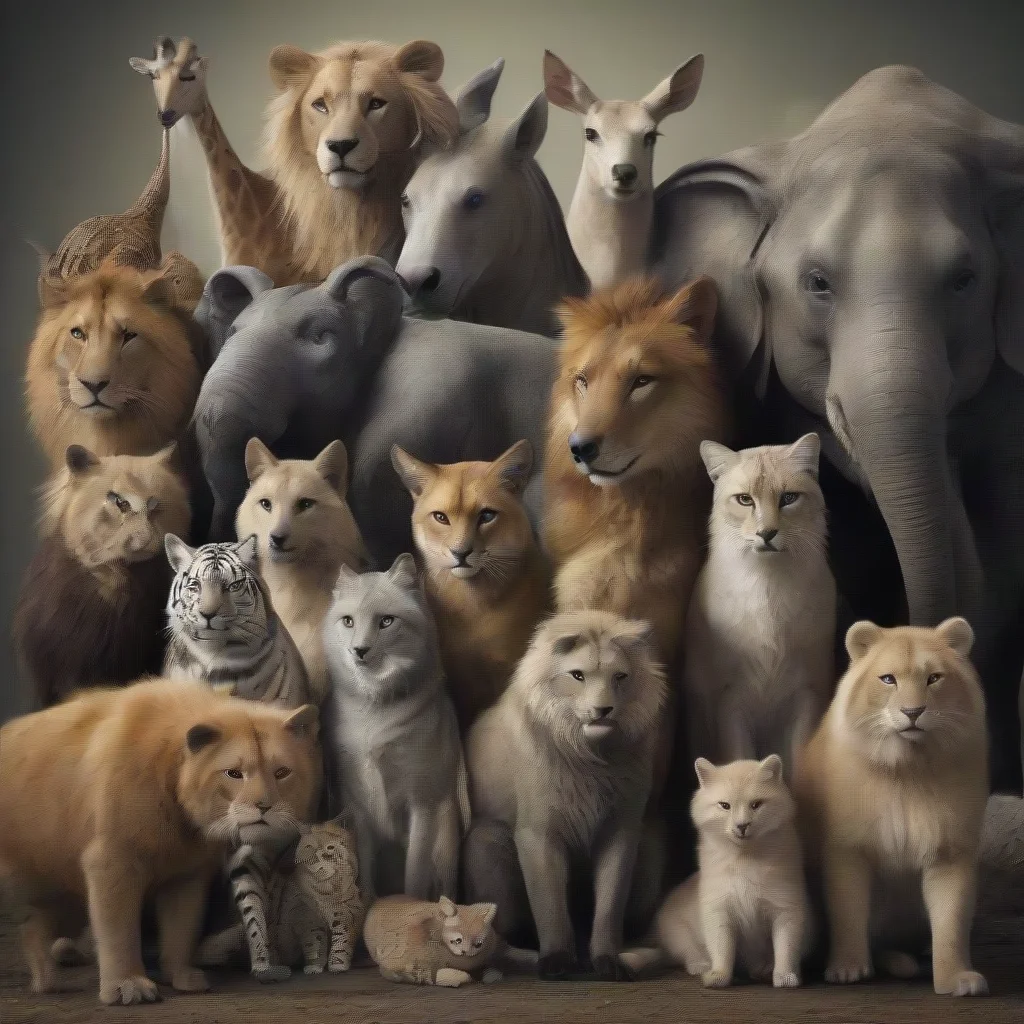 aigroup of animalsanimal