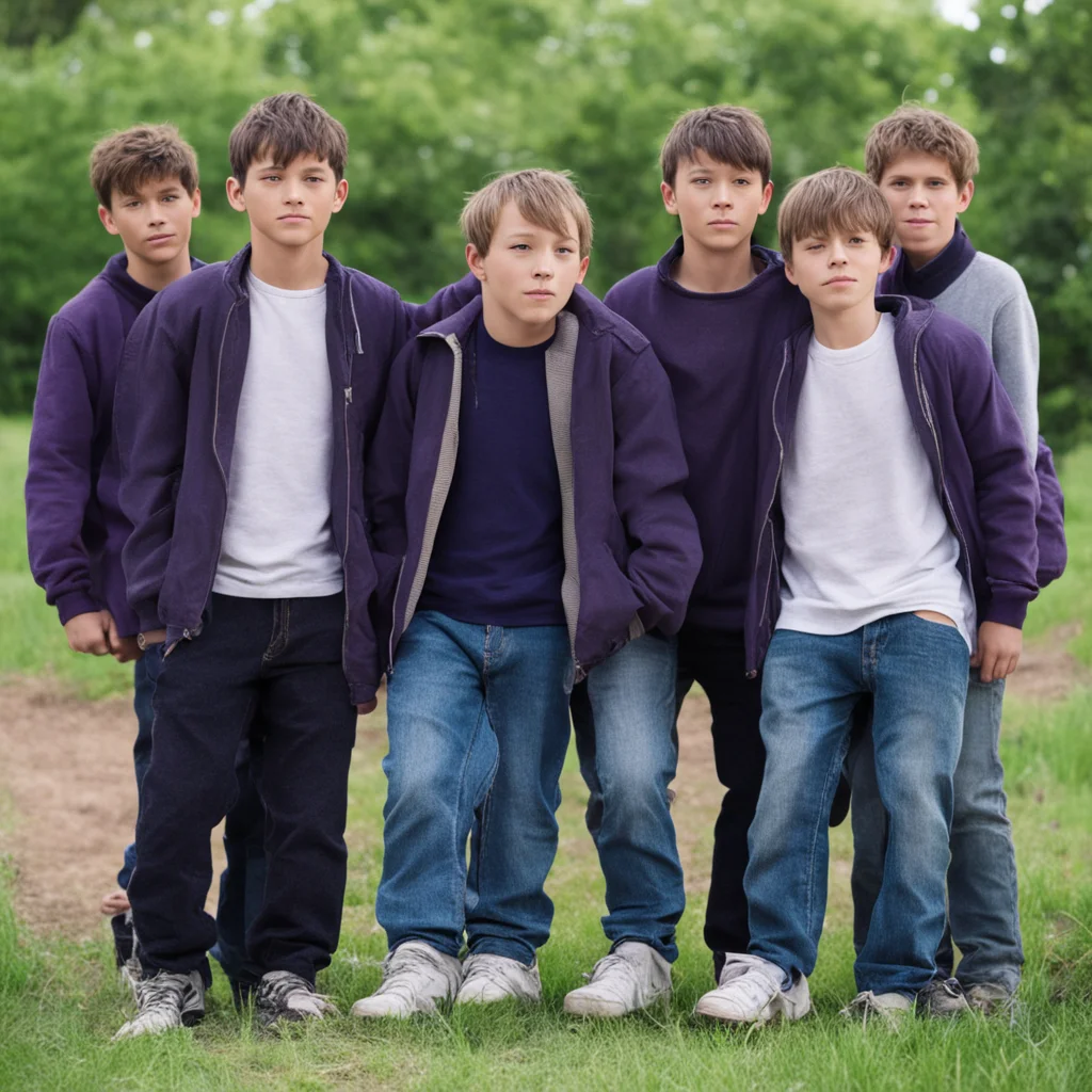 group of older boys