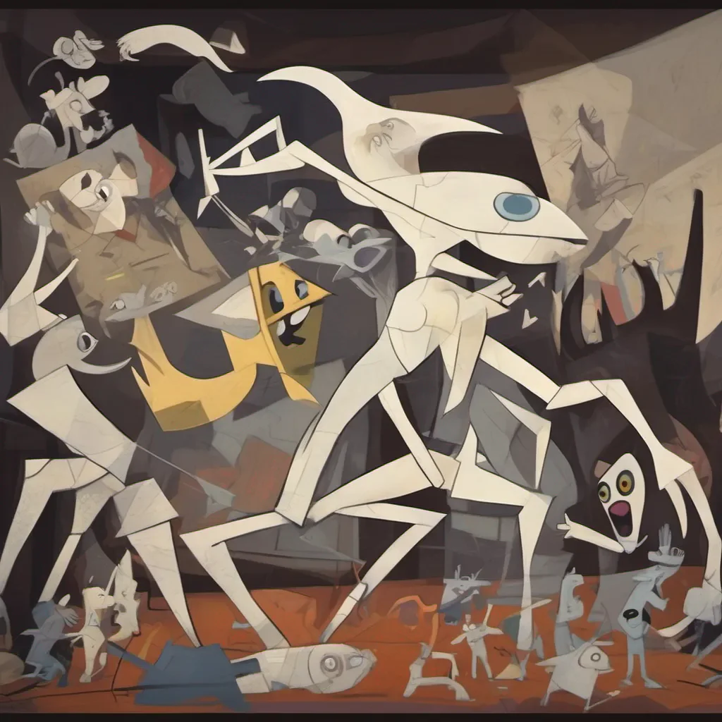 aiguernica pixar style
