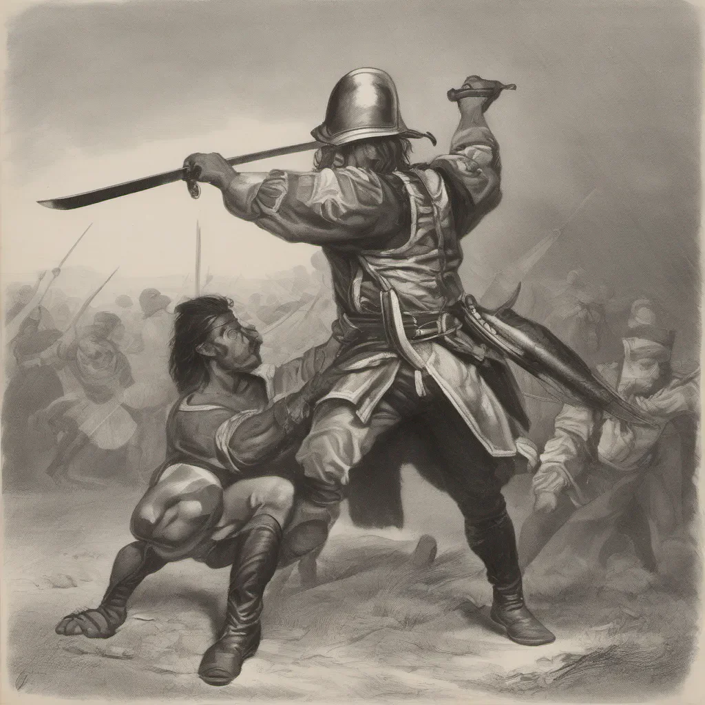aiguerreira loira de olhos castanhos com espada