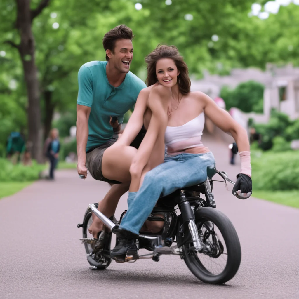 guy riding on a girl amazing awesome portrait 2