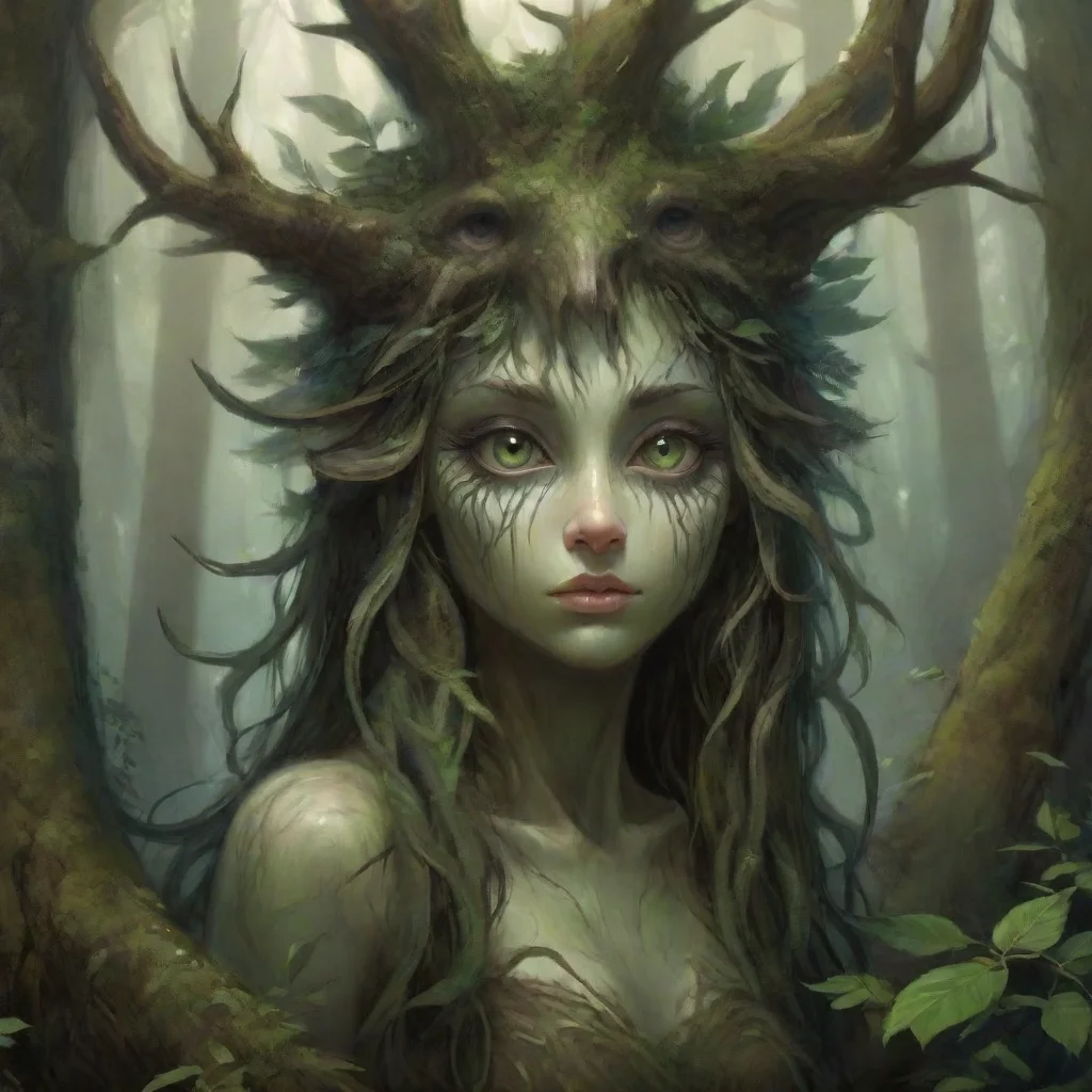 aihalf eyed forest spirit