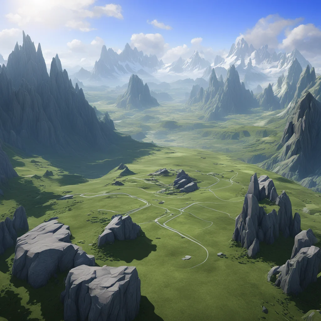 aihalo infinite video game environment viewed from above alpine environment environment art trending on artstation ar 169