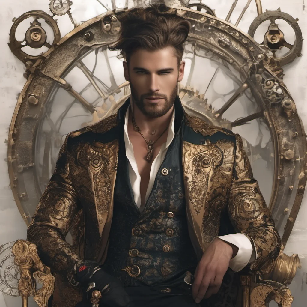 aihandsome king god masculine majestic steampunk seductive confident engaging wow artstation art 3