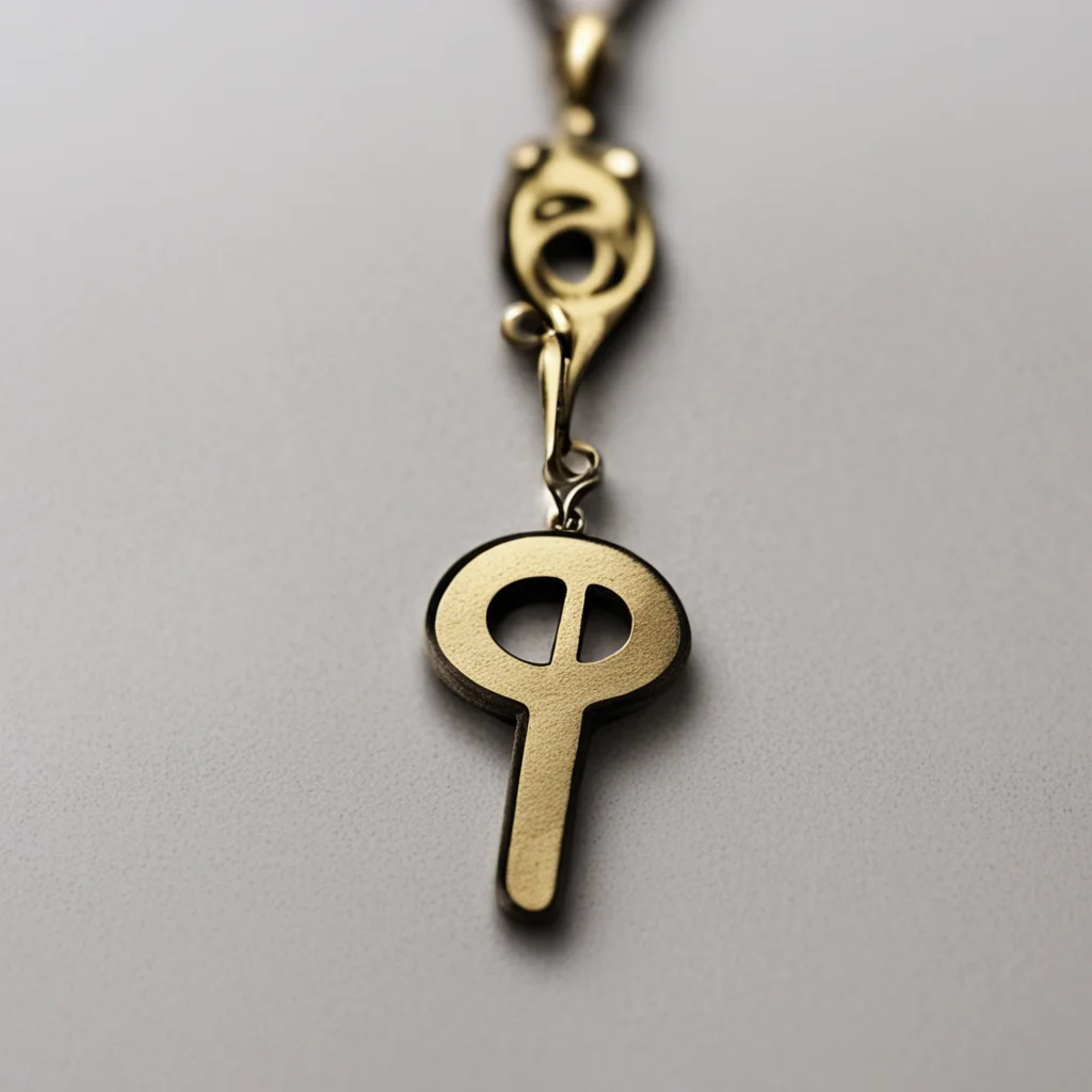 aihebrew letter heh pendant