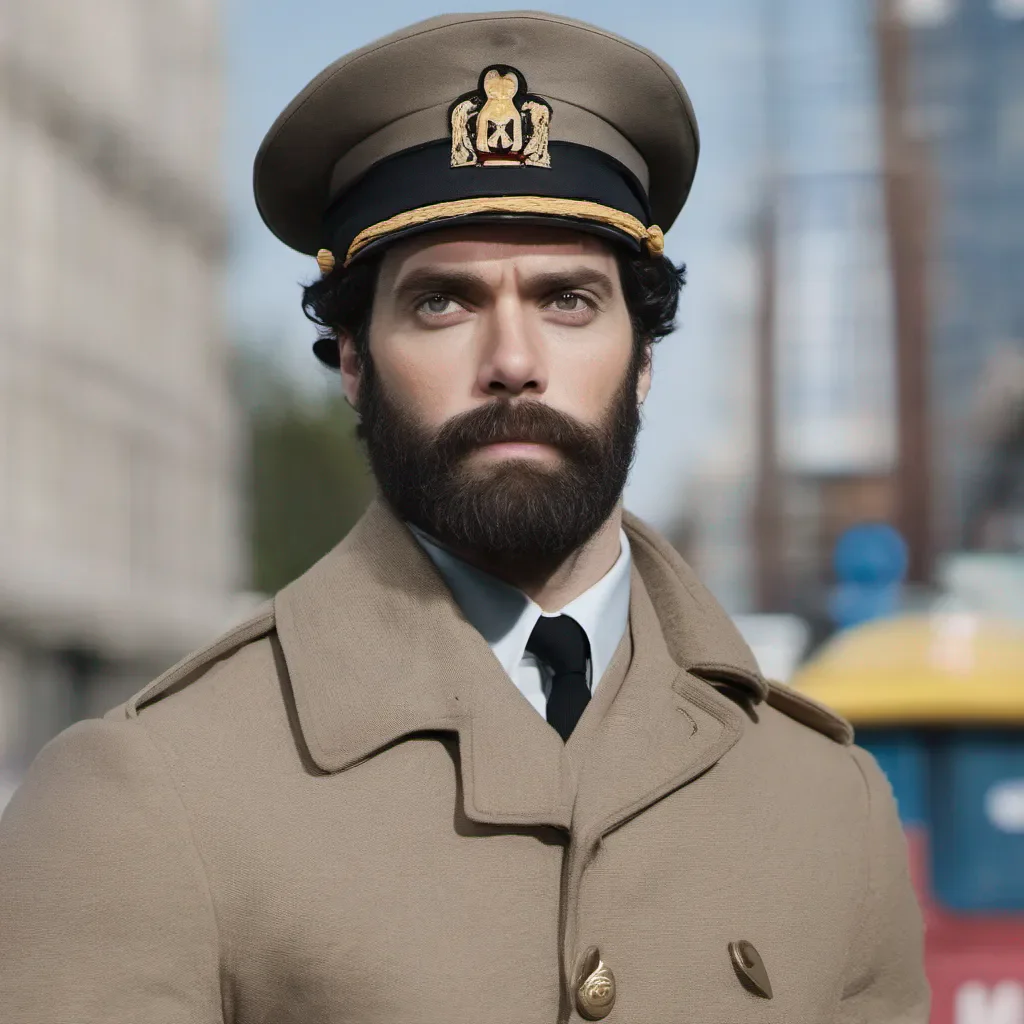 aihenry cavill as captain haddock 