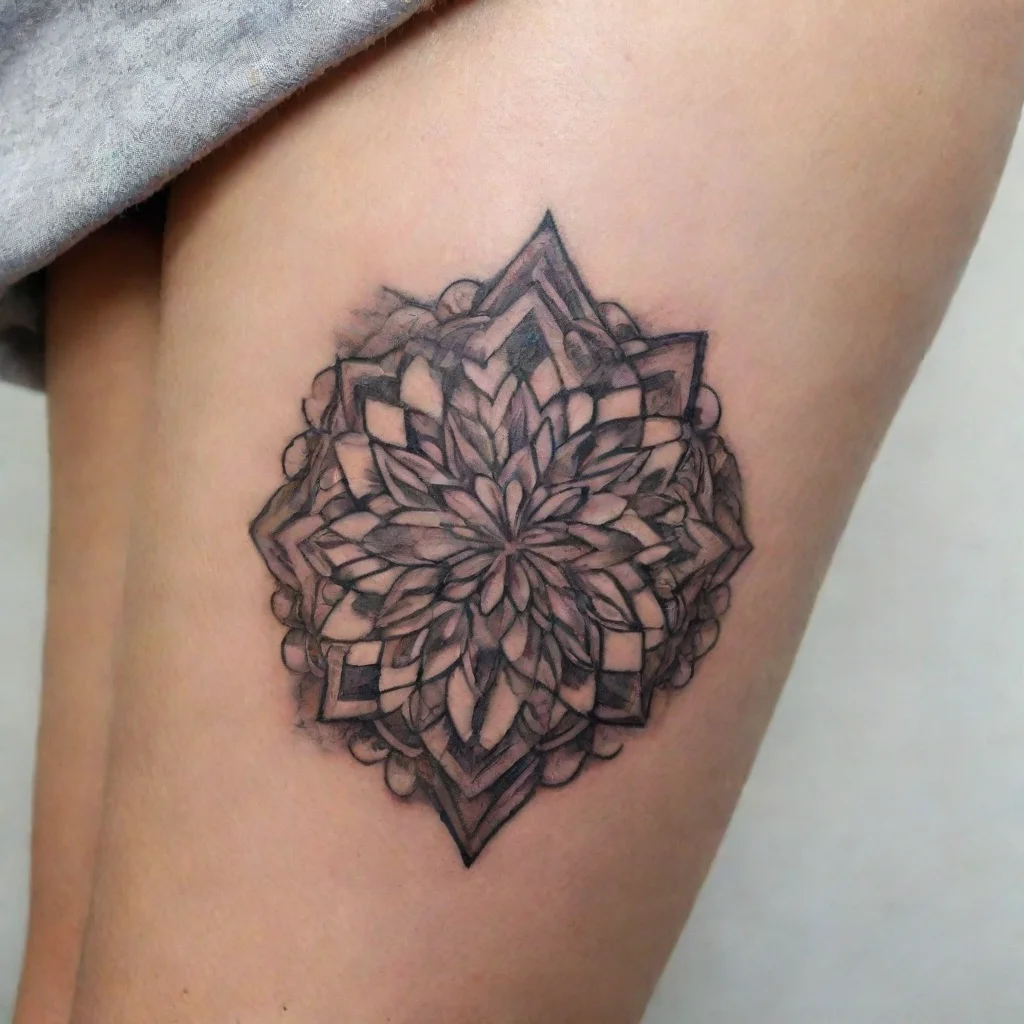her maroccan fine line tattoo
