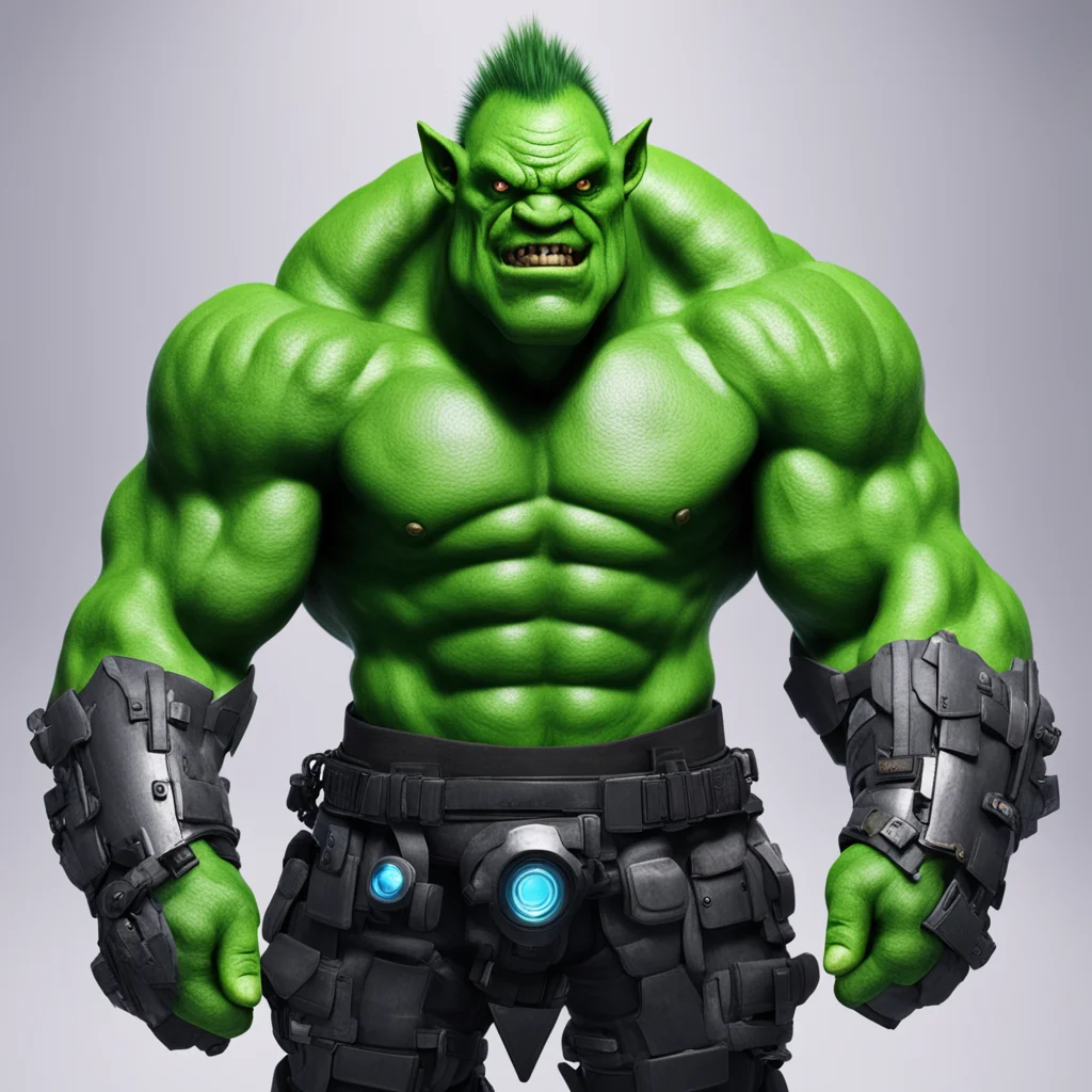 aihi tech ogre confident engaging wow artstation art 3