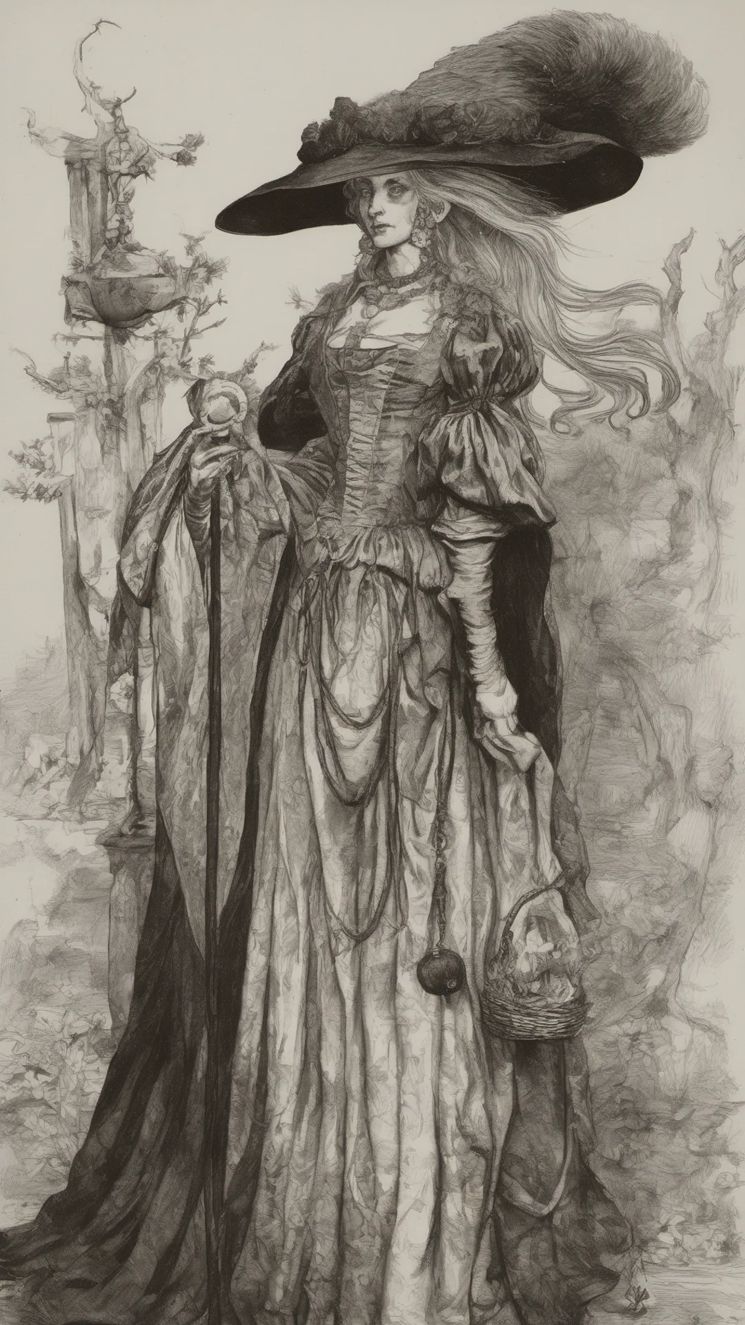 aihigh 16th century witch amazing awesome portrait 2 tall