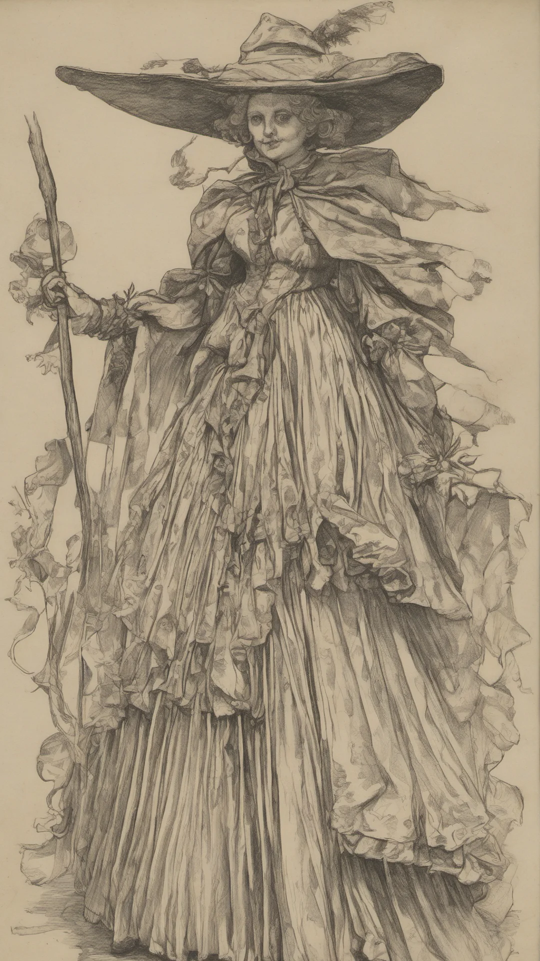 aihigh 16th century witch confident engaging wow artstation art 3 tall