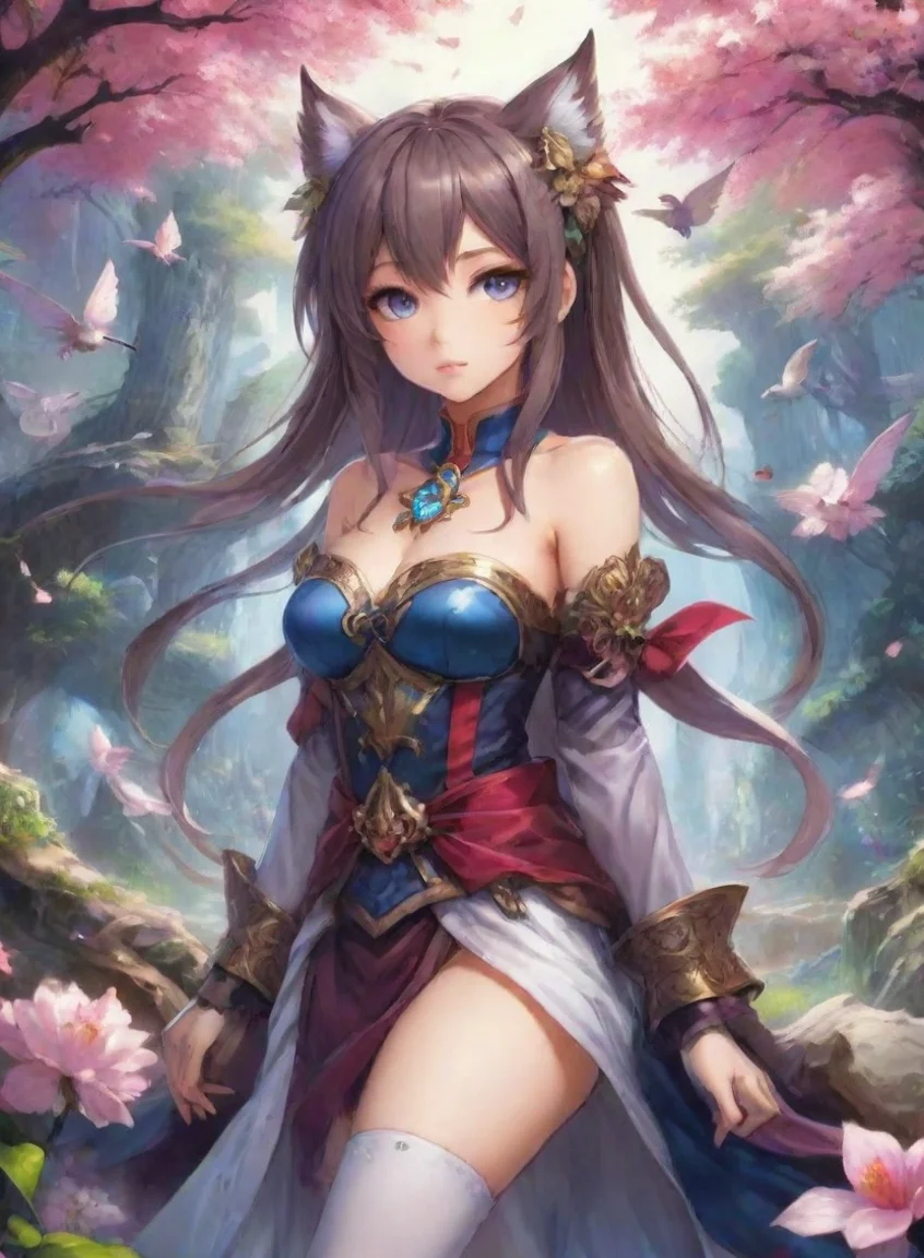 aihigh contrast anime fantasy art 4 portrait43