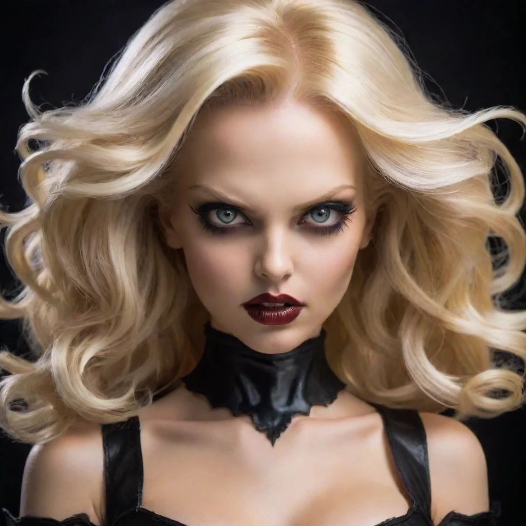 high contrast blonde detailed evil 4