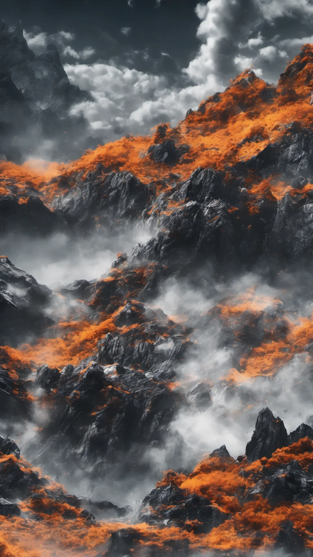 high contrast epic backdrop environment screensaver trending tall