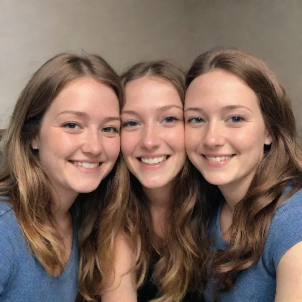 high contrast facebook profile pic circa 2020 best friends happy 4