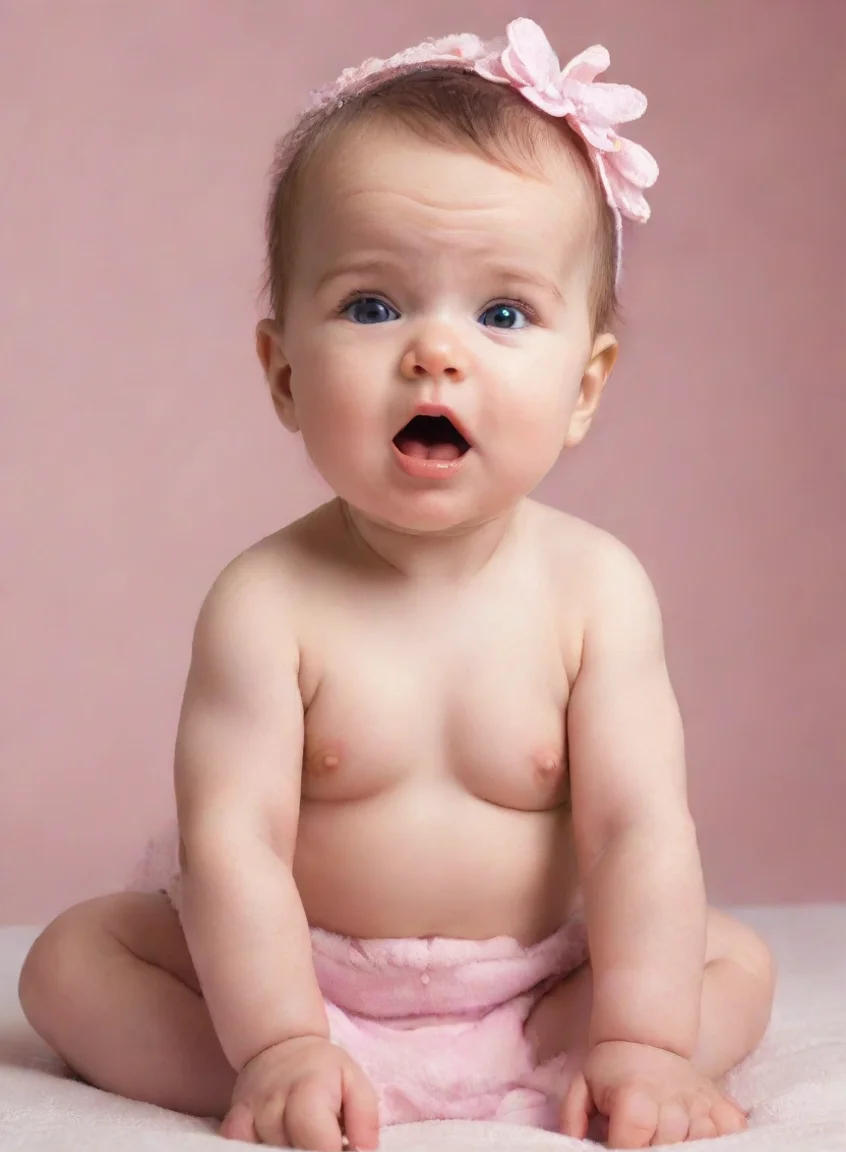 aihigh contrast feminine age regression into baby 4 portrait43