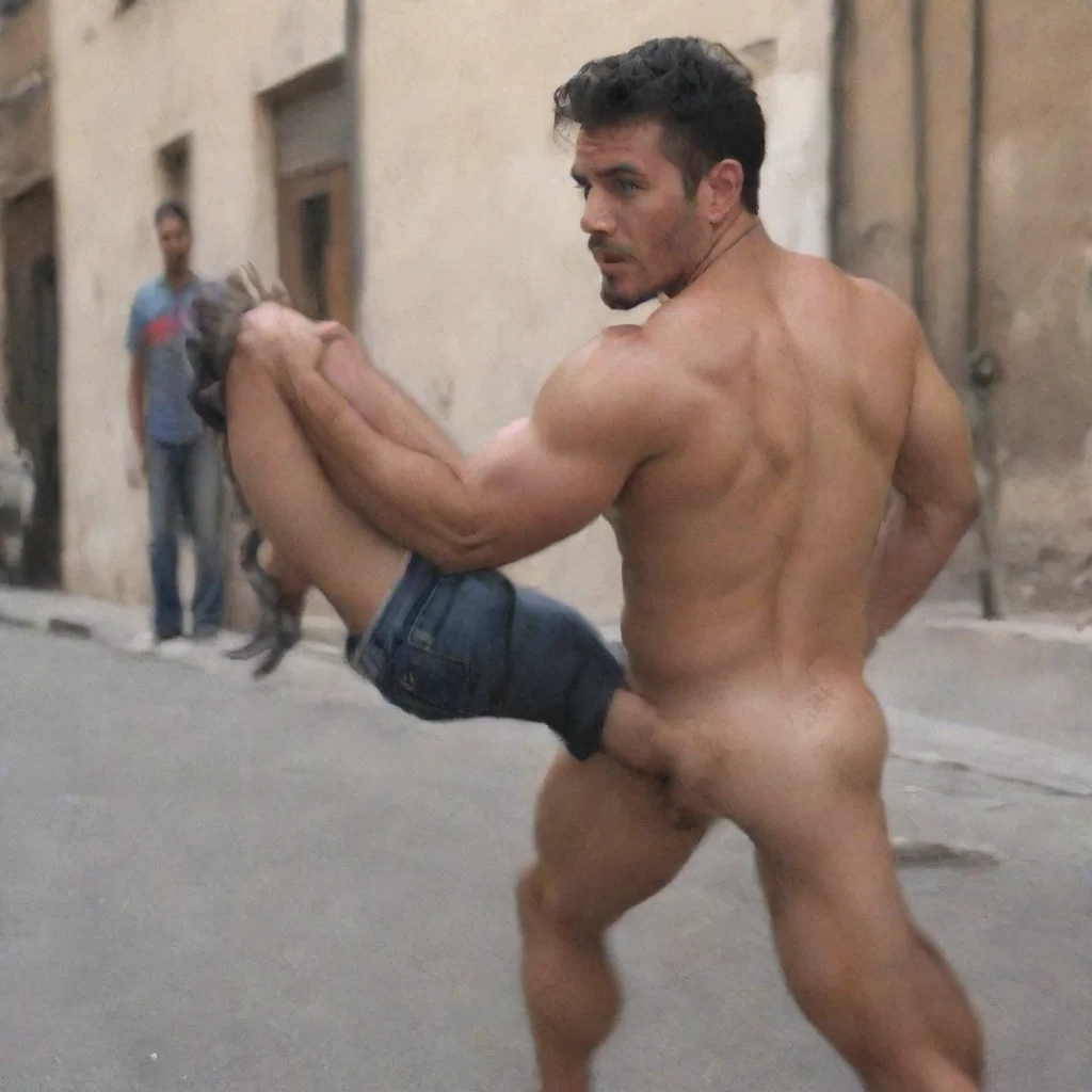aihigh contrast hombre dandole duro a un  hombre  4