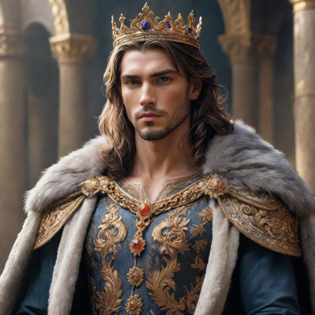 aihigh contrast masculine fantasy art handsome king stunning hd aesthetic 4