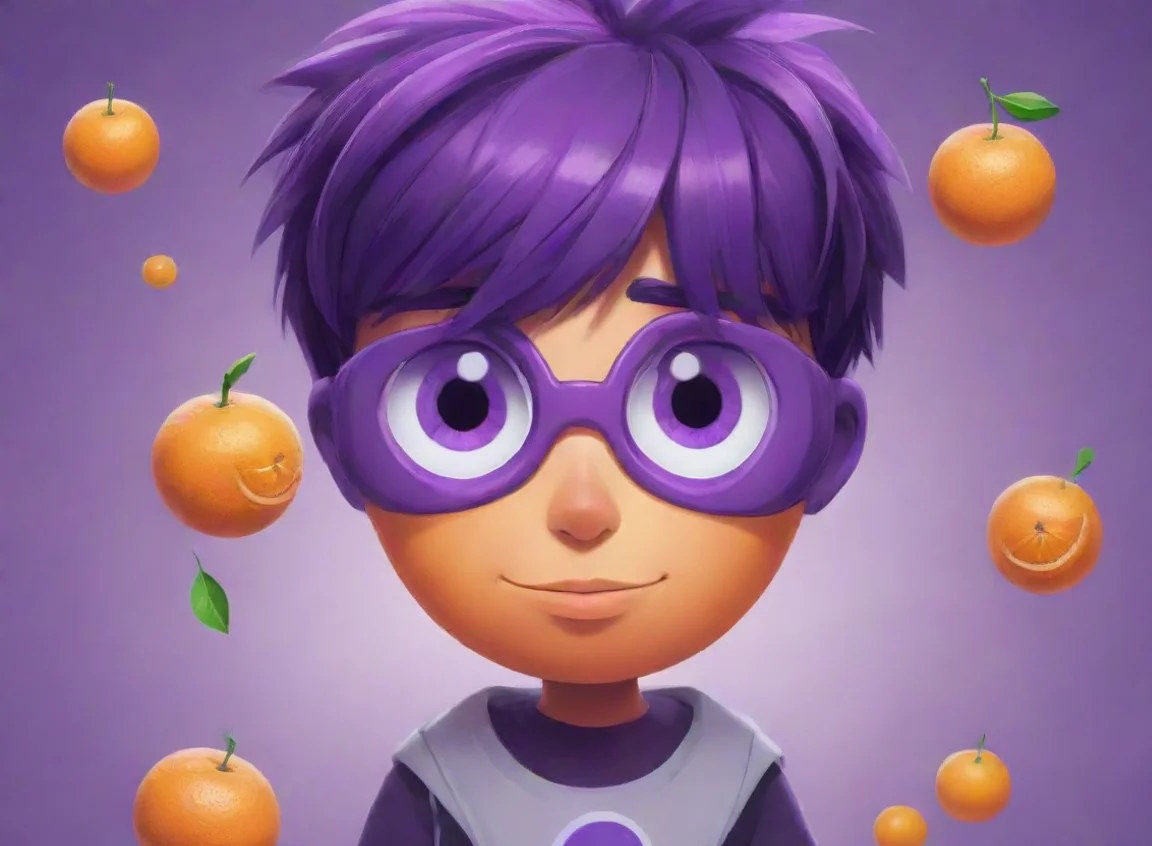 aihigh contrast netwrck ai character social net poster appstore draws the eye interesting characters oranges purples interesting 4 landscape43