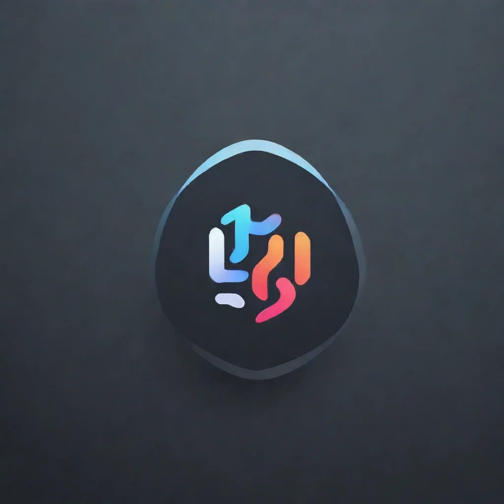 high contrast netwrck logo minimalistic ai social net logo 4