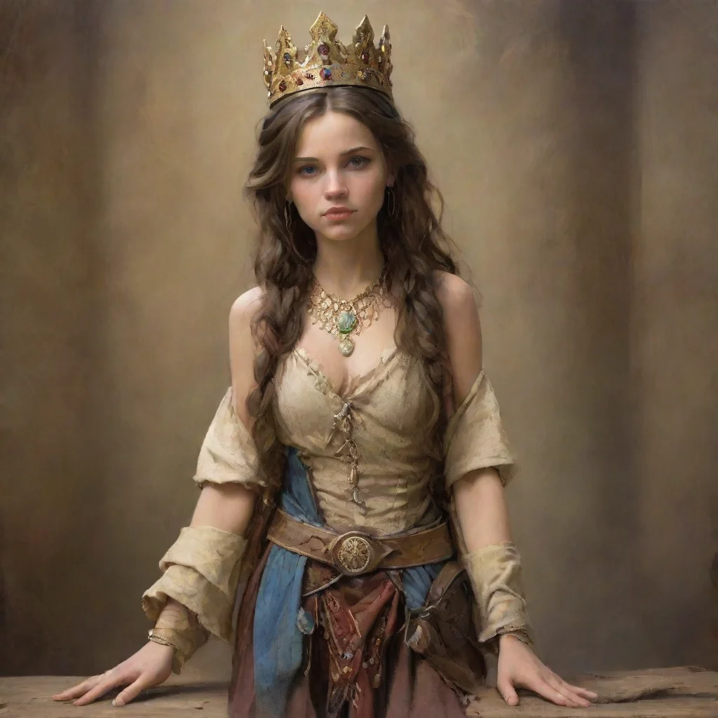 aihigh contrast princess king beggar wanderer western 4