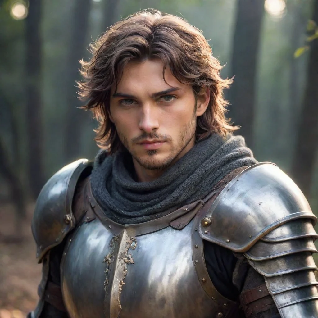 aihigh contrast wanderer knight handsome hd vibe strong vibe stunning eyes clear  4