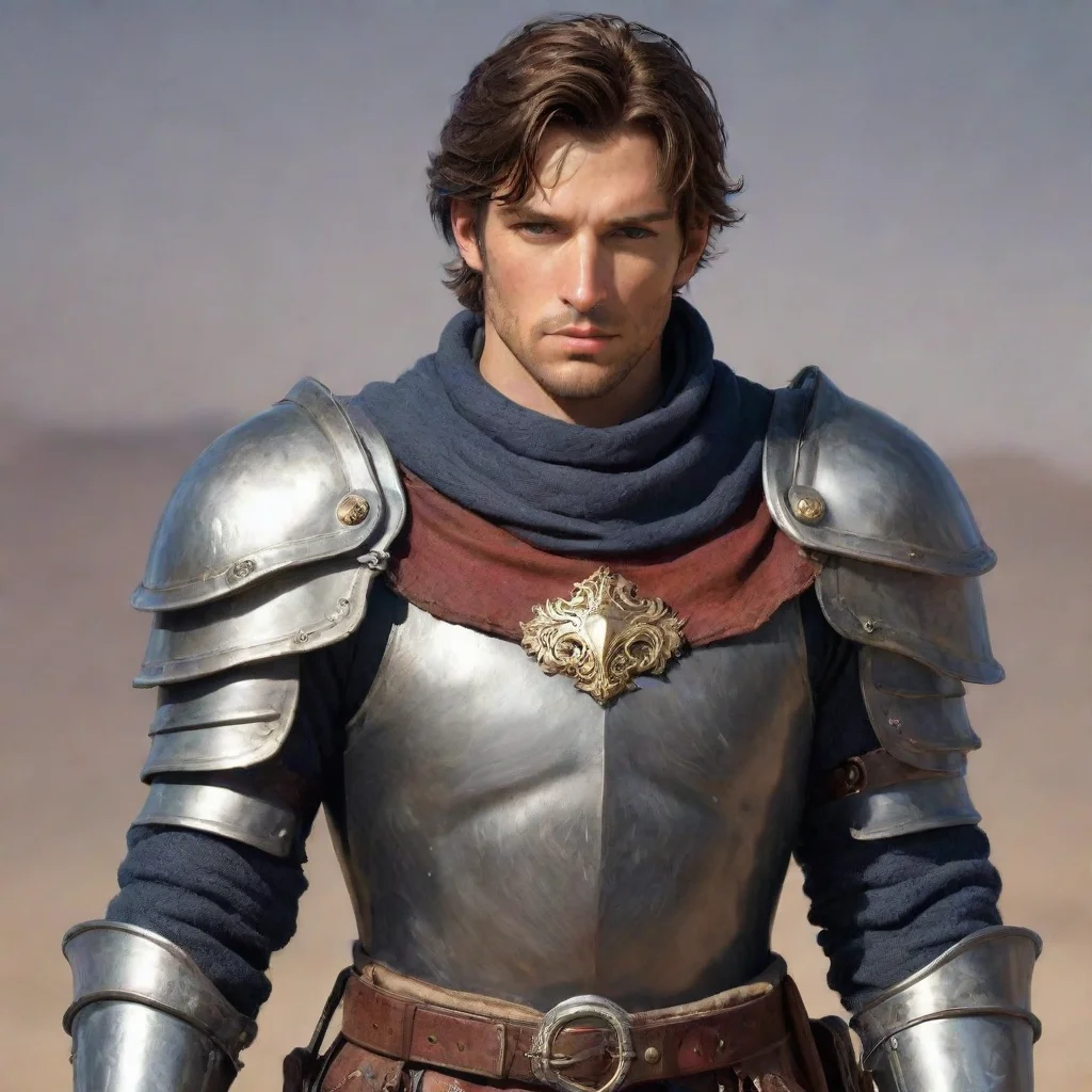 aihigh contrast wanderer western knight handsome 4