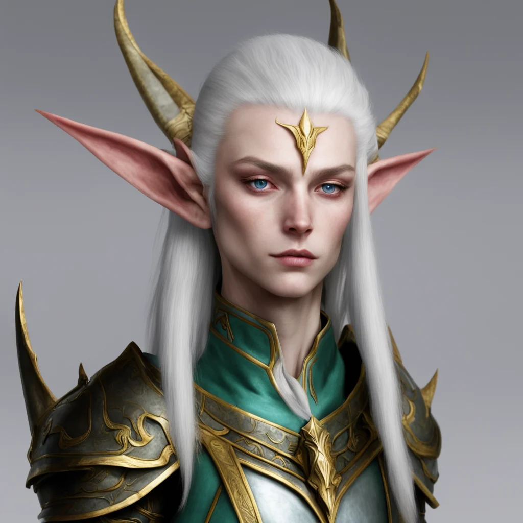 high elf confident engaging wow artstation art 3