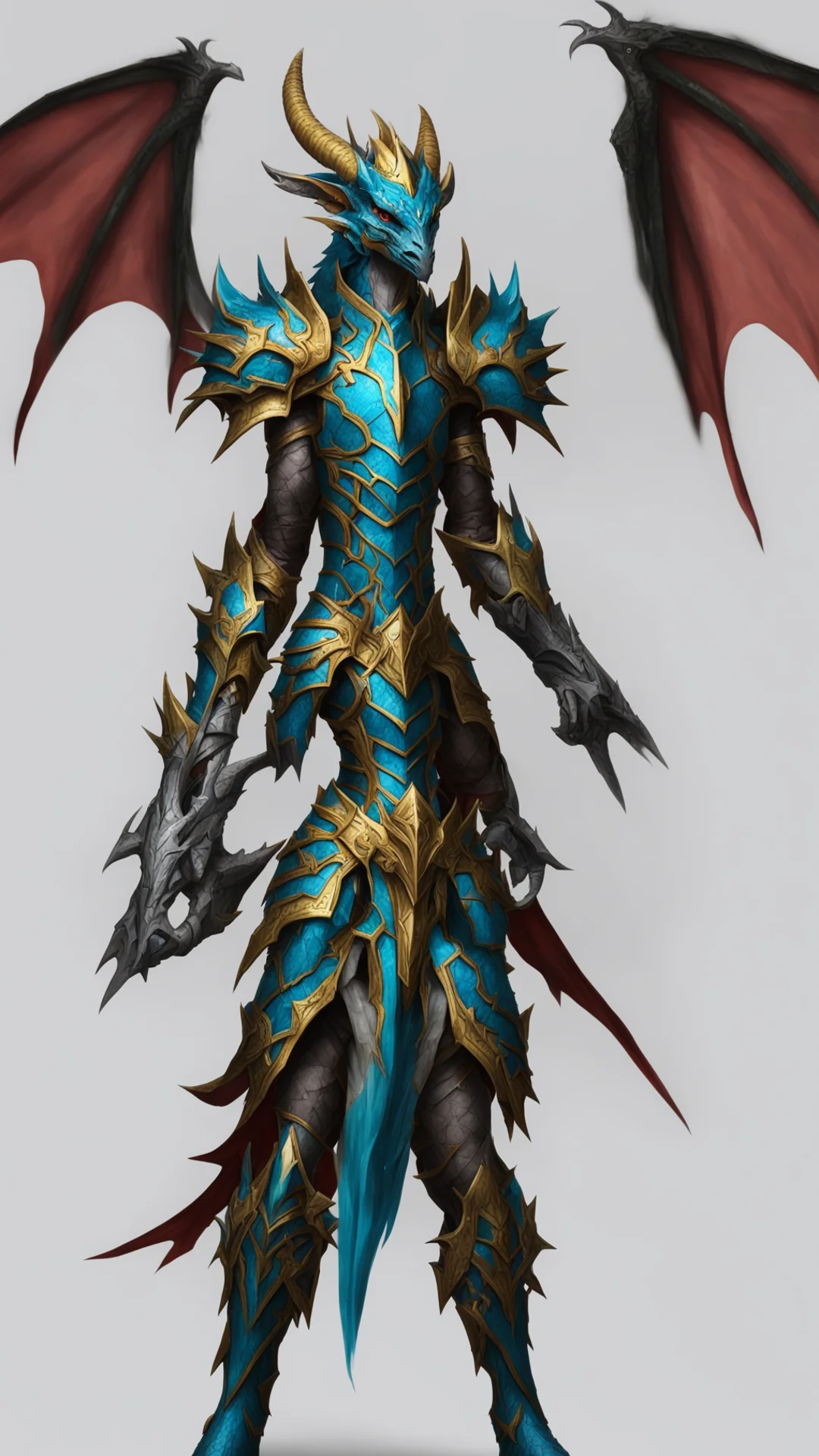 high elf dragon soceres  amazing awesome portrait 2 tall