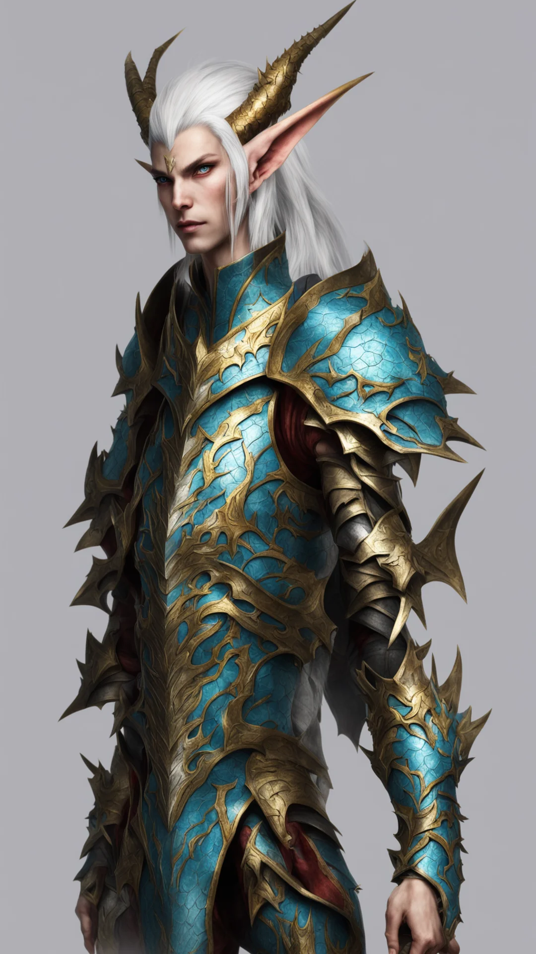 high elf dragon soceres  confident engaging wow artstation art 3 tall